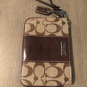 Coach wristlet